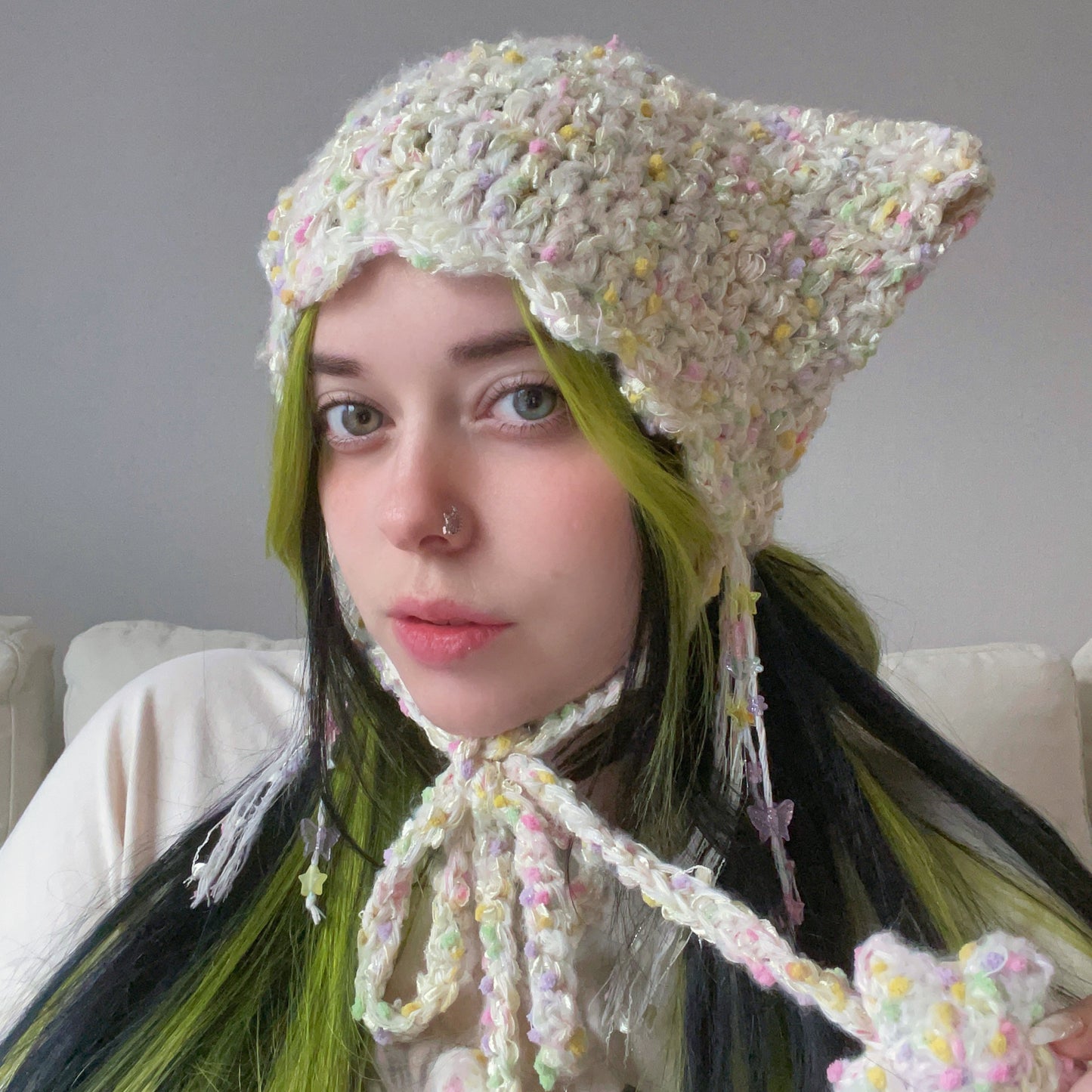 Kitty Tail Bonnet - Pixie Kit