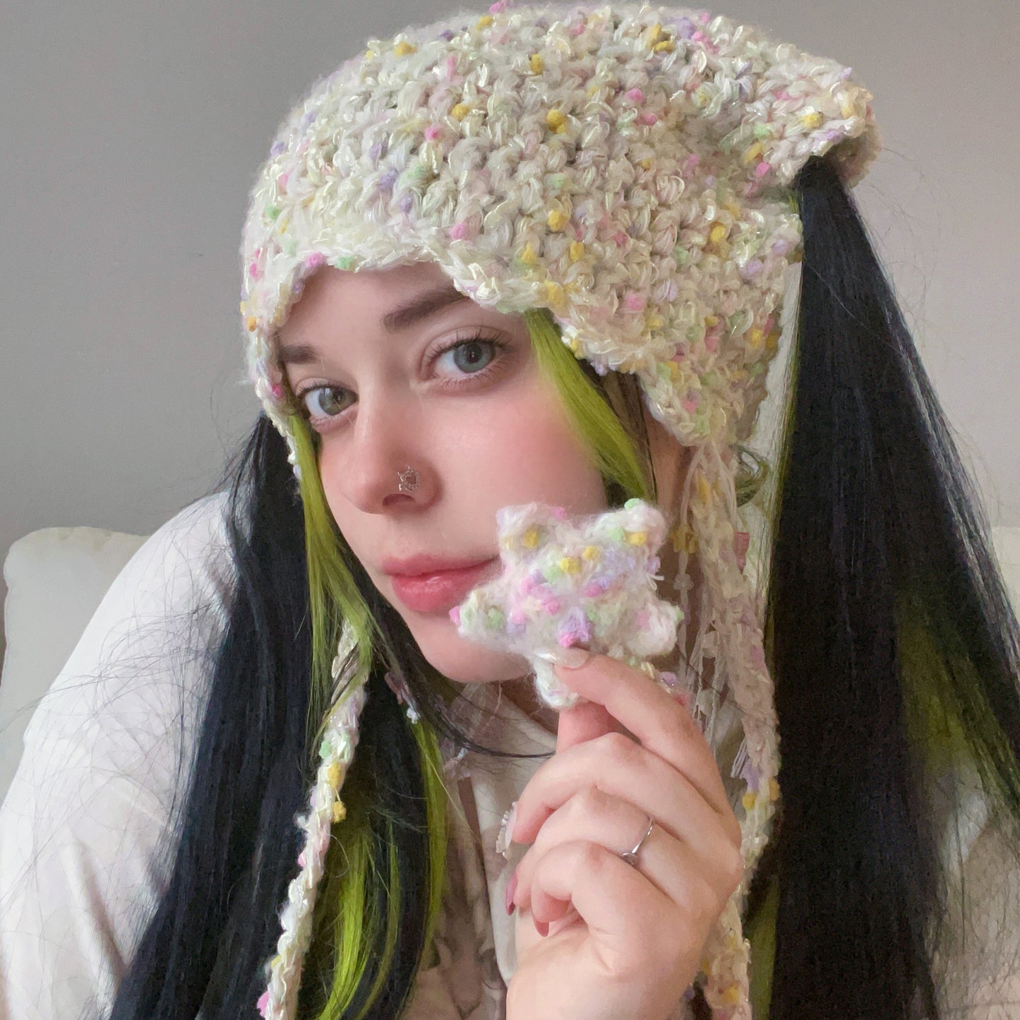 Kitty Tail Bonnet - Pixie Kit