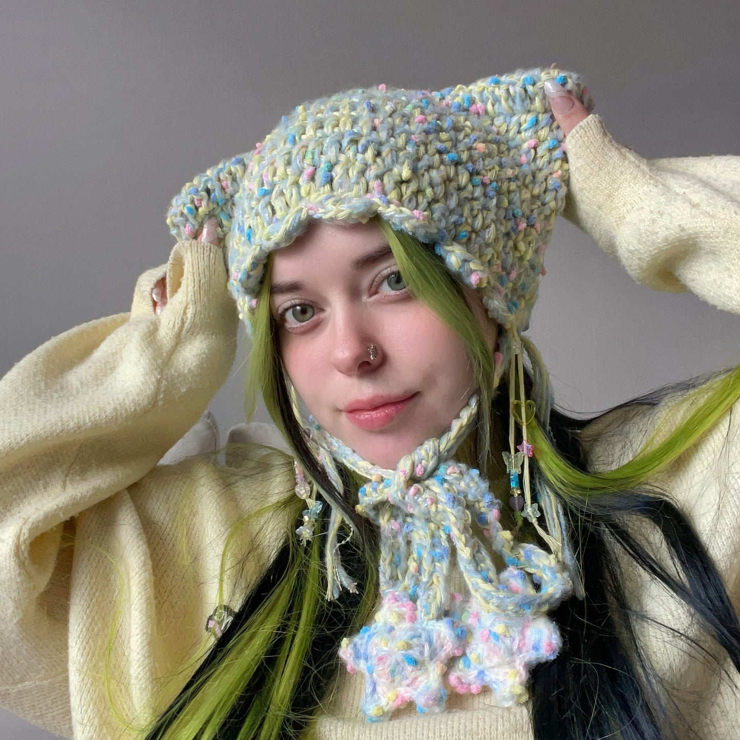 Kitty Tail Bonnet - Pixie Kit